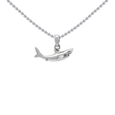 White Shark Sterling Silver Pendant TPD3790